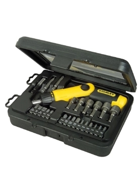 STANLEY PISTOL GRIP RATCH SET - 25 PC