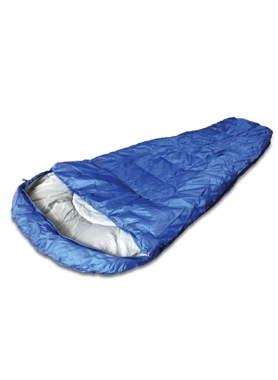 SLEEPING BAG BLUE (190+30)x80x50CM