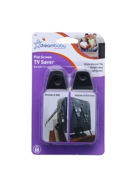 DREAMBABY TV SAVER STRAP 2PCS BLACK