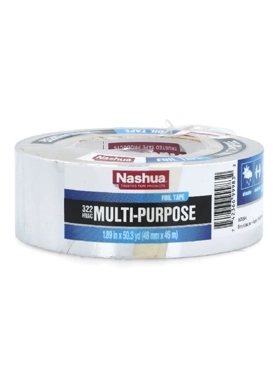 NASHUA ALL PURPSE FOIL TAPE 1.89" 45.99M