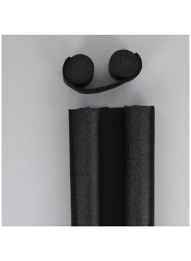 Luance - Removable Draught Excluder Insulated Door Bottom Black 93 cm