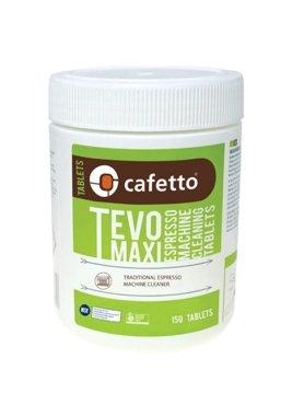 Cafetto - 150-Tablets Tevo Maxi Espresso Machine Cleaning Tablets White 5 x 20 mm
