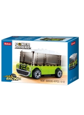 SLUBAN 41PCS BUS BUILDING BLOCK SET