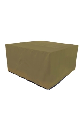 Living Accents - Heavy-Duty Oxford Polyester UV and Water Resistant Patio Cover Beige 94 x 230 x 218 cm