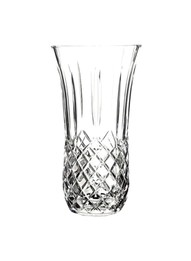 RCR CRYSTAL GLASS FLOWER VASE 135X250MM