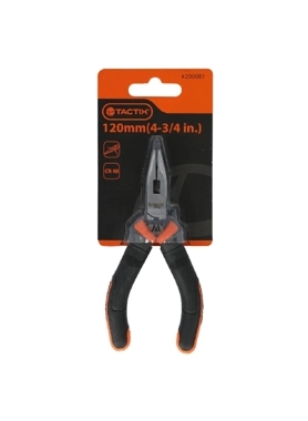 TACTIX LONG NOSE PLIERS 12CM (4-3/4in)