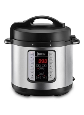 BLACK+DECKER 1000W 6L PRESSURE COOKER