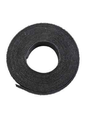VELCRO WRAP ROLL 30X1.9CM BLACK