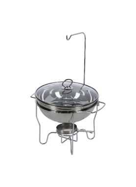 BIEN SERVI FOOD WRMR2X3L W/STND&BURNR SS