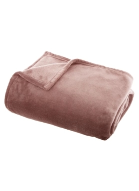 BLANKET FLANEL 130X180CM PINK