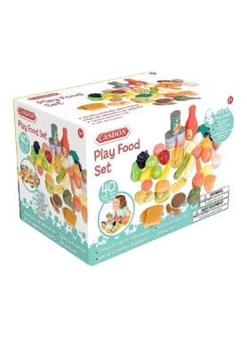CADSON LTD. PLAY FOOD 40PCS. SET M.COLOR