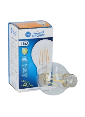 ALFANAR BULB LED 4.5W 2700K WARM AHITE