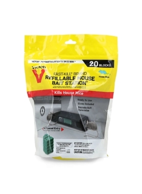 VICTOR MOUSE BAIT REFILABLE 20 BLOCK