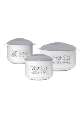 PARFAIT FOOD WARMER SET 3PCS 3.2/4.8/6L