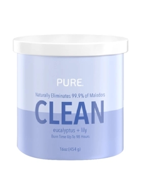 CANDLE-LITE PURE 473ML SLEEVD 2WICK CLEN