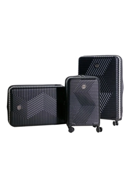 MEZOE BON VOYAGE NAPA LUGGAGE SET GREY