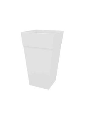 BLOEM PLANTER FINLEY CASPER WHITE 63 CM