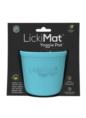 LICKIMAT YOGIE POTDOG FEEDER BOWL TRQS