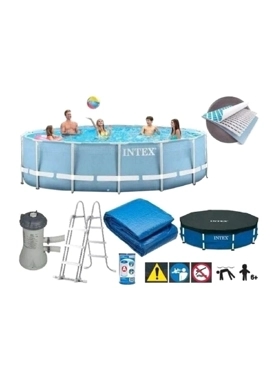 INTEX METAL FRAME POOL PRISAM