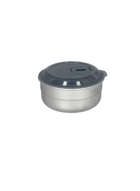 Smash - Bento Lunch Bowl Silver and Grey 1.8 L