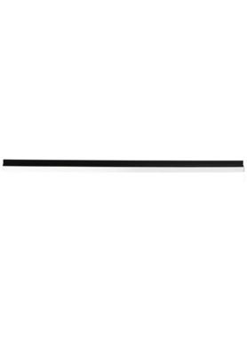 Luance - Adhesive PVC Door Bottom Strip Black and White 93 cm
