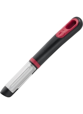 Tefal - Ingenio+ Dual Blade Peeler Black and Red 17.3 x 2.3 x 2.3 cm
