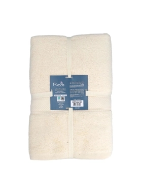 BATH TOWEL 2(70X140CM) CREAM REYNA