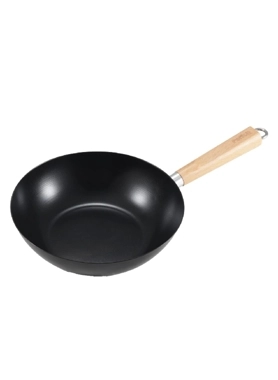 PARFAIT WOK STIR FRY W/WOOD HANDLE 25CM