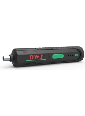DWT - 3.6V Rechargeable Cordless Screwdriver Black and Green 20.3 x 6.5 x 14 cm ASCP-04 IMC