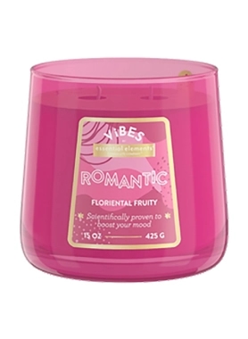 CANDLELITE- EE VIBES 443ML 2WICK ROMANTI