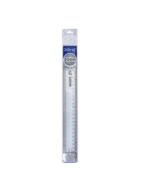 DOMS TRANSPARENT RULER 30 CM