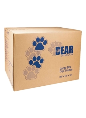 Blue Bear - High Quality Heavy Loads Large Packaging Box Brown 24 x 18 x 18 Inch