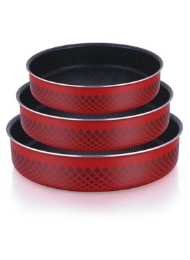 PARFAIT 3PCS RND TRAY SET24+28+32CM