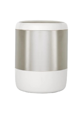 PRIMANOVA WASTE BIN 6L LIMA WHITE W/LID