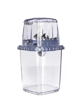 Secret de Gourmet - High Quality Manual Ice Crusher Clear 24 x 12 x 16 cm