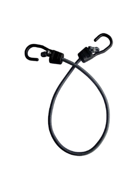 KEEPER ULTRA BUNGEE CORD W/HOOK 81CM GRY