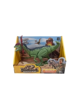 Xin Teng Yi - Prehistoric Panic Dinosaur with Lights and Music Green and Blue 16 x 9 x 22.5 cm