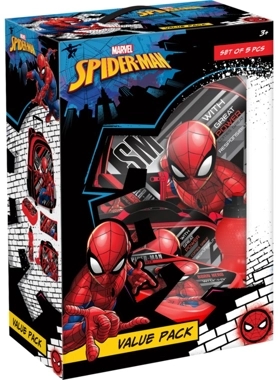Marvel - Spider-Man 5-in-1 Trolley Backpack Set for Boys Multicolour 46 x 17 x 31 cm