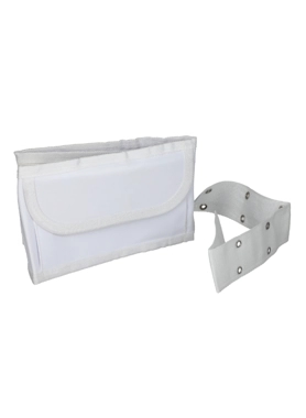 Riviera - Premium Quality Ehram Belt White 1 x 13 x 21 cm