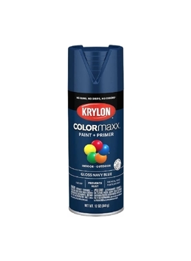 KRYLON COLORMAXX GLOSS NAVY BLUE 340G