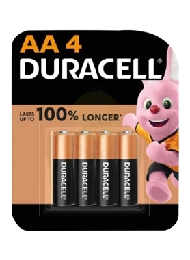 DURACELL BATTERY OPTIMUM AA 4/PK