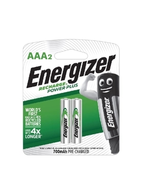 ENERGIZER BATTERY RECHARGEABLE AAA 2