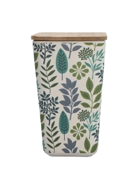 FELLI BAMBOO FIBER CANISTER W/LID 1.2L