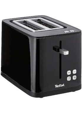 TEFAL 2 SLICE SMART&DIGITAL TOASTER BLK