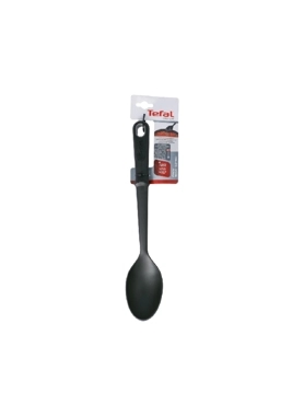 TEFAL COMFORT GRIP COOKING SPOON BLACK