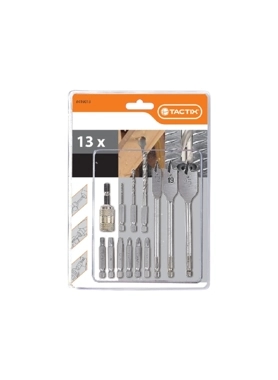 TACTIX 13PC ANTI-CORROSIVE DRILL BIT SET
