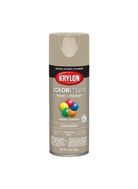 KRYLON COLORMAXX S.PAINT GLOSS KHAKI340G