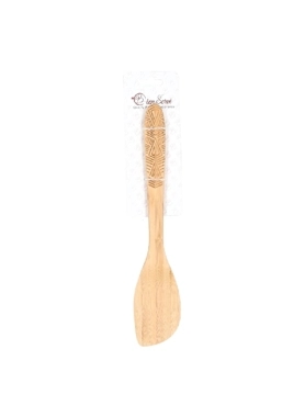 BIEN SERVI BAMBOO SPATULA W/EMB HND 30CM