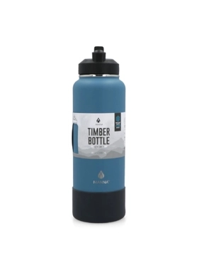 MANNA TIMBER BOTTLE BLUE SS 1.18L