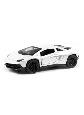 HST ALLOY CAR LAMBO WHITE